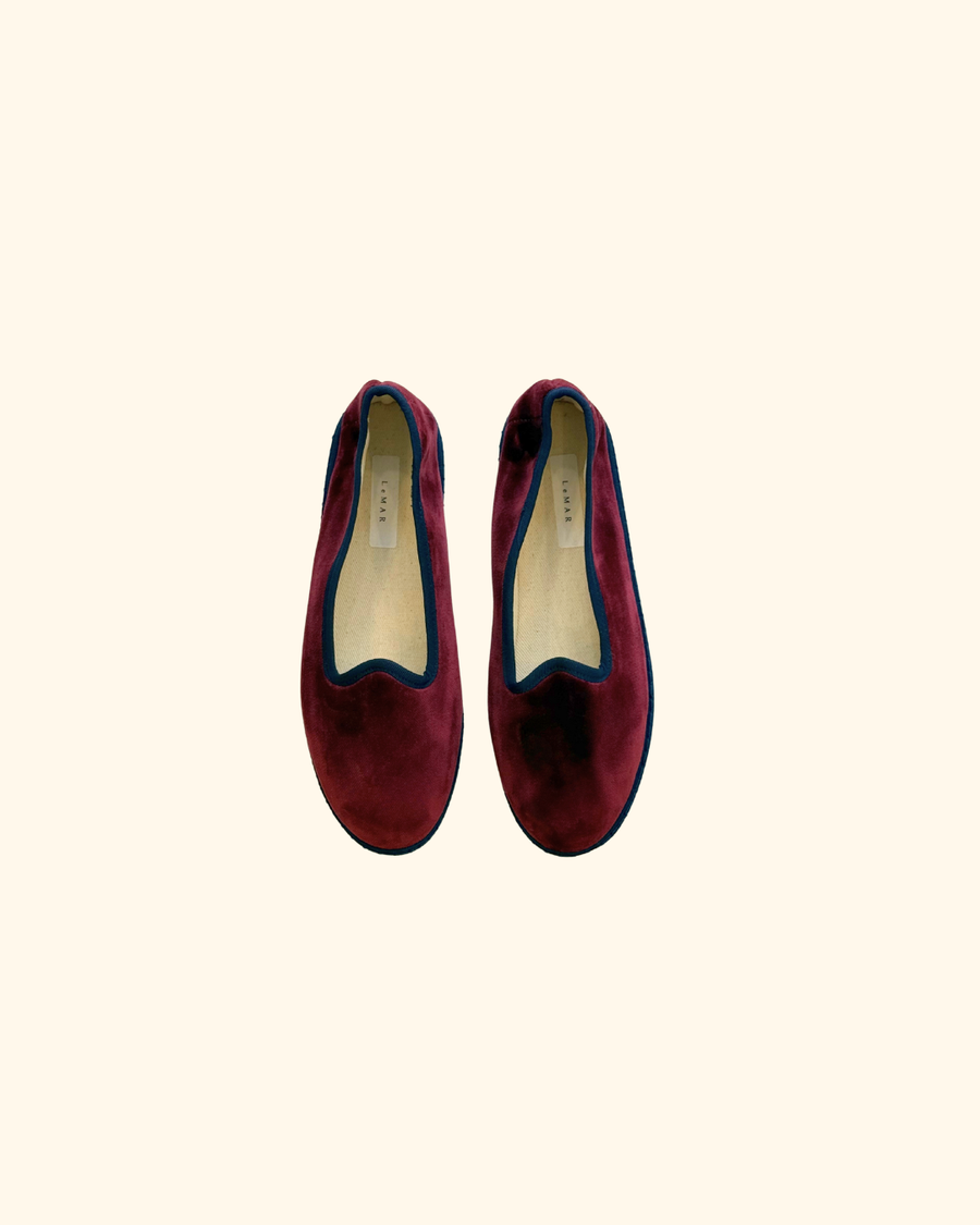 Friulane Amatriciana Bordeaux-Blue navy