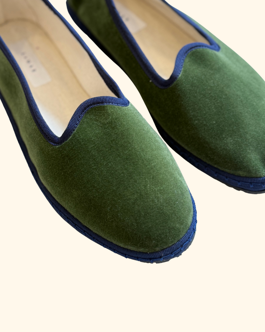Canederli / Sage green-Blue navy